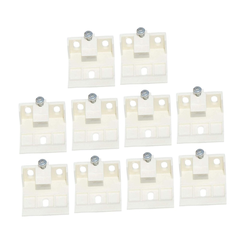 10Pcs Blind Mounting Bracket Shade Brackets for Stanard Pull Cord 3/4 Living