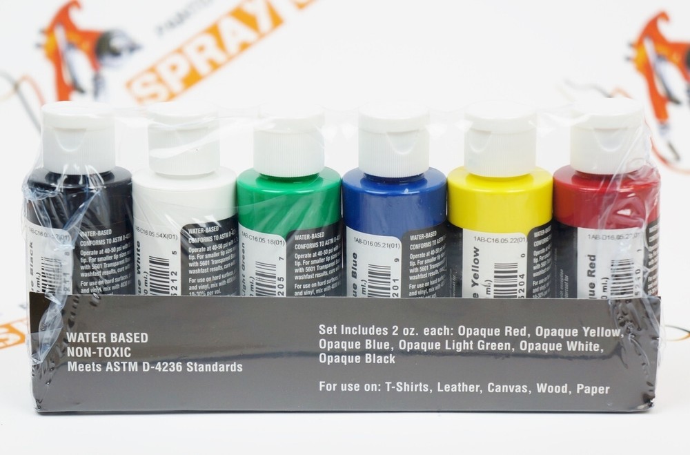 Opaque Createx Airbrush Colors Set