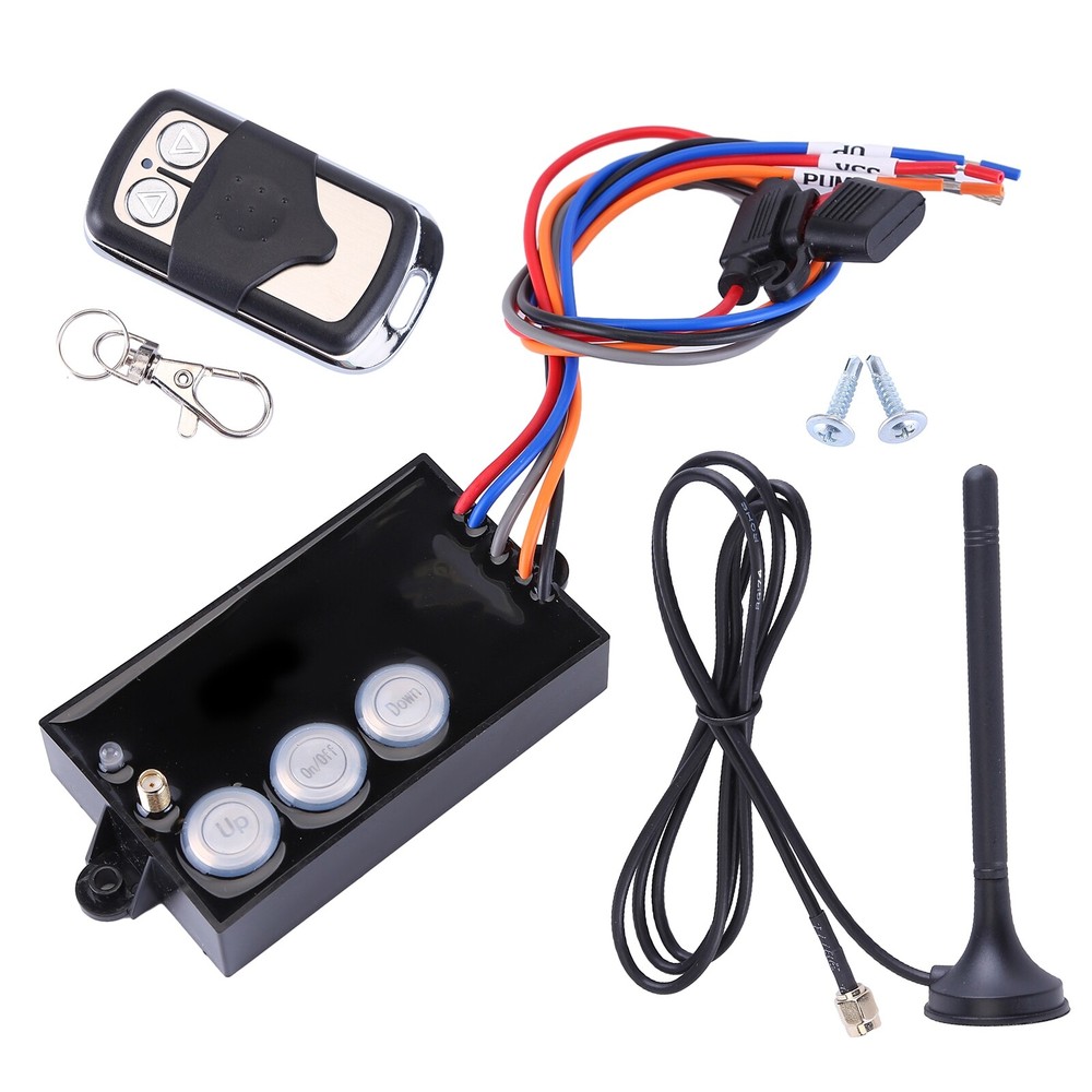 NEW Dump Trailer Wireless Remote Control System 12 volt Hydraulic Lift Winch