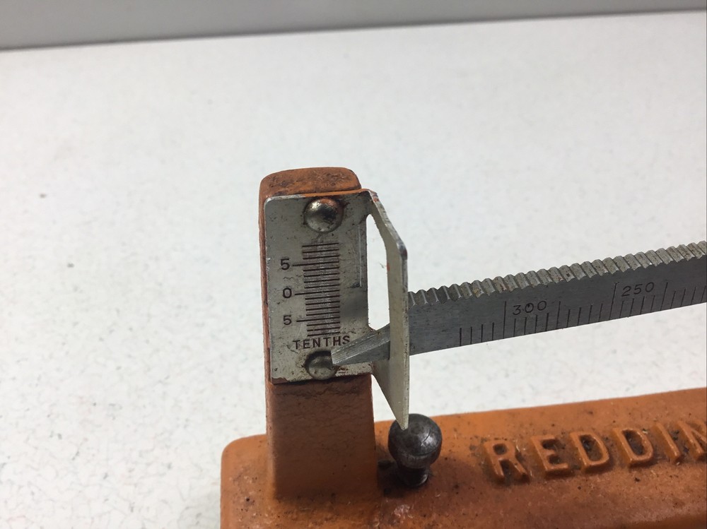 vintage Redding powder measure Bullet Scale