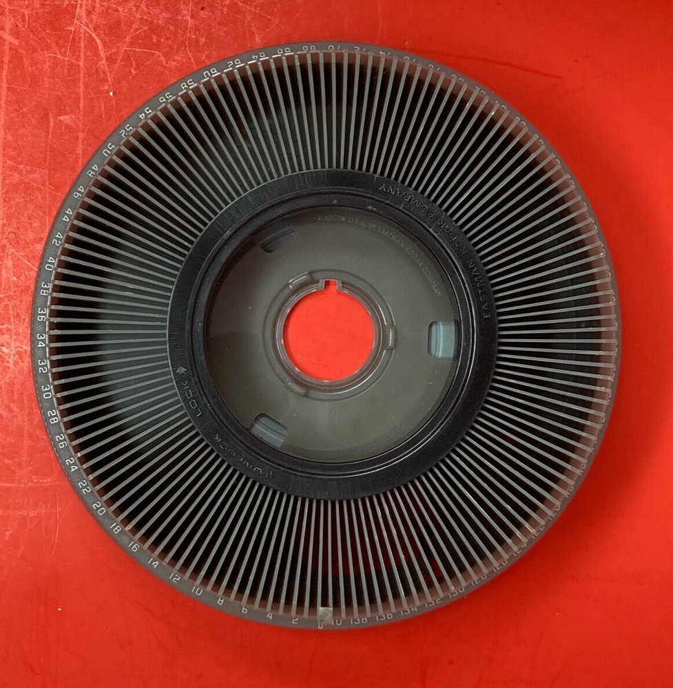 Kodak Carousel 140 Slide Tray No Original Box