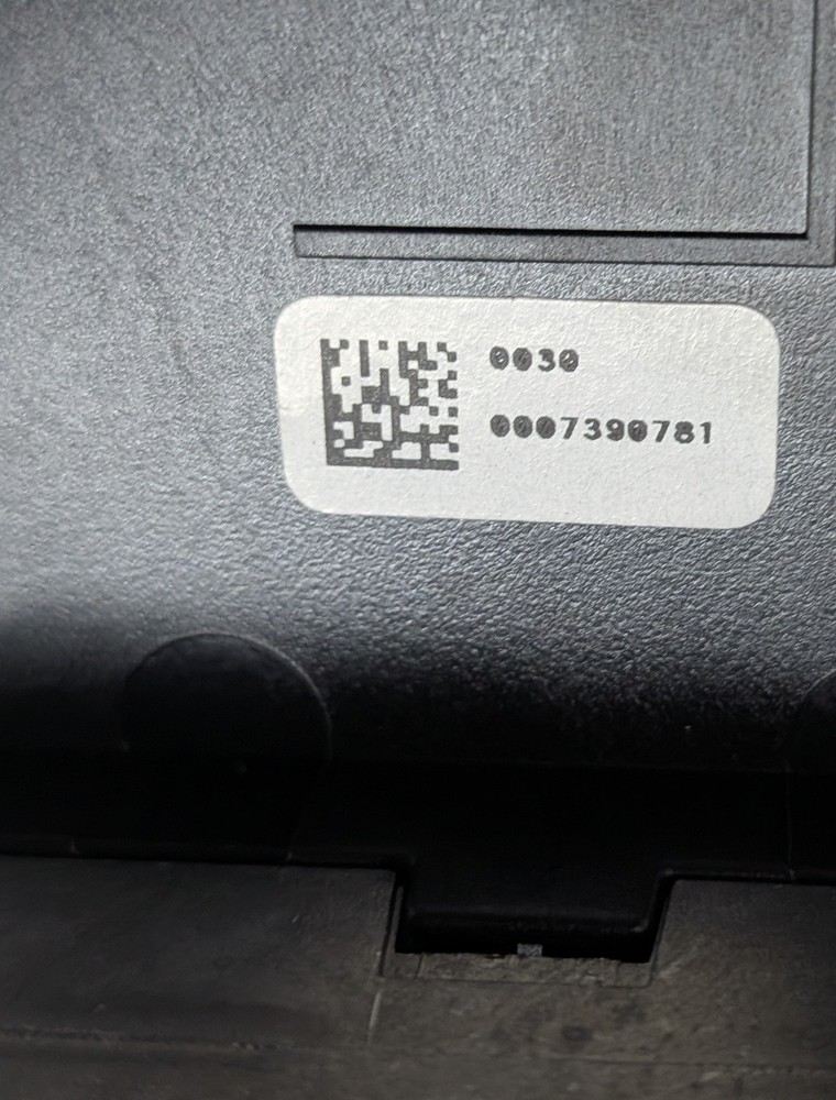 2011 BMW 750LI (F01) iDRIVE MULTIMEDIA MEDIA CONTROL DIAL SWITCH PANEL