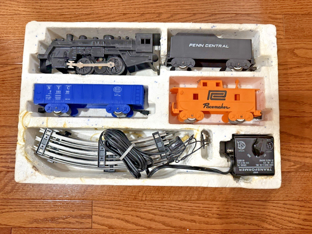 Vintage Marx Electric Train Set #4309 w/ Original Box - Working