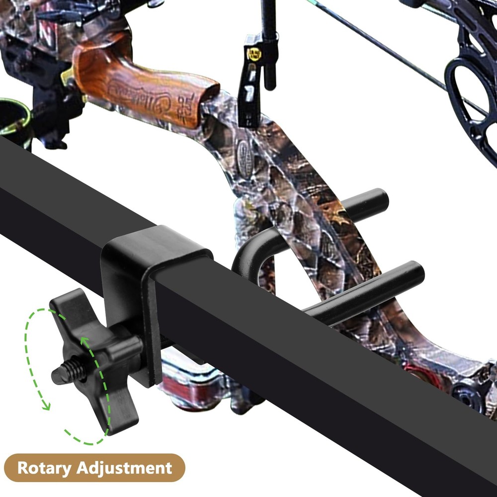 codree Tree Stand Bow Holder - 12 Teeth Adjustable Hunting - 1 Pc