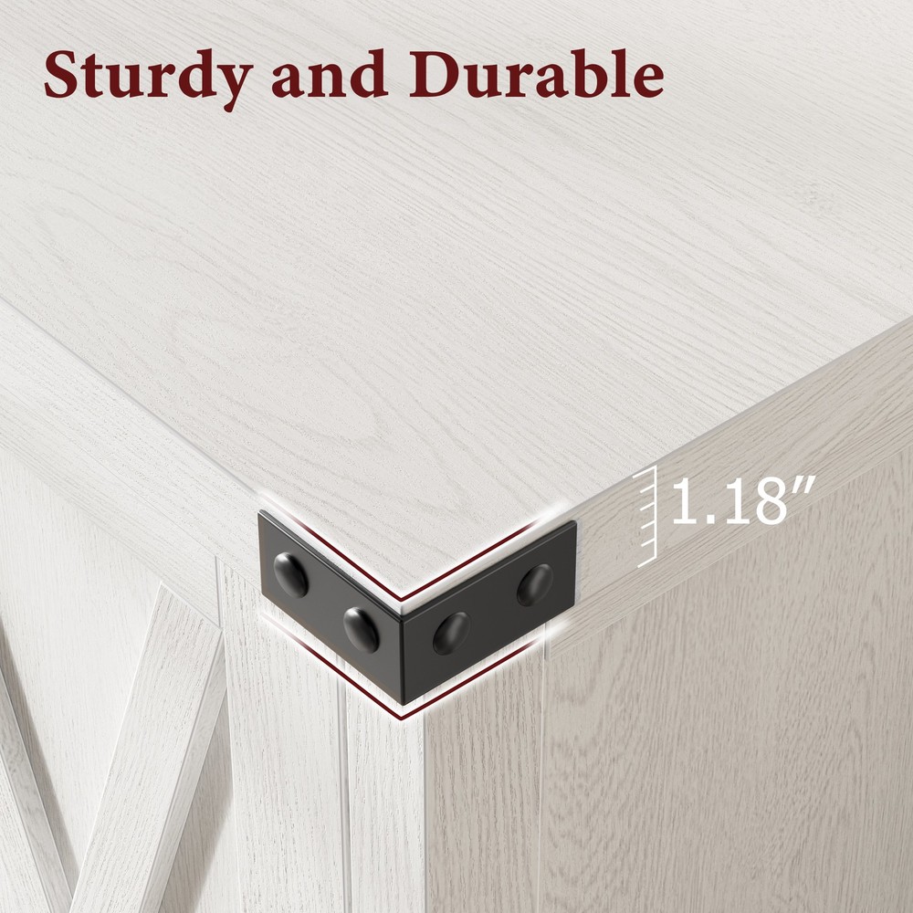 X-shaped Sideboard With Two Doors, Chest Of Locker Sideboard Highboard Cupboard