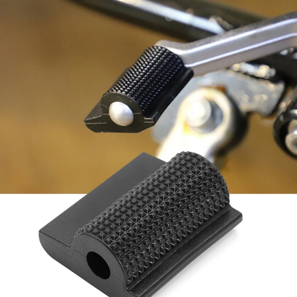 Gear Shift Shifter Case Boot Protector Cover Rubber Pad for Motorcycle Black