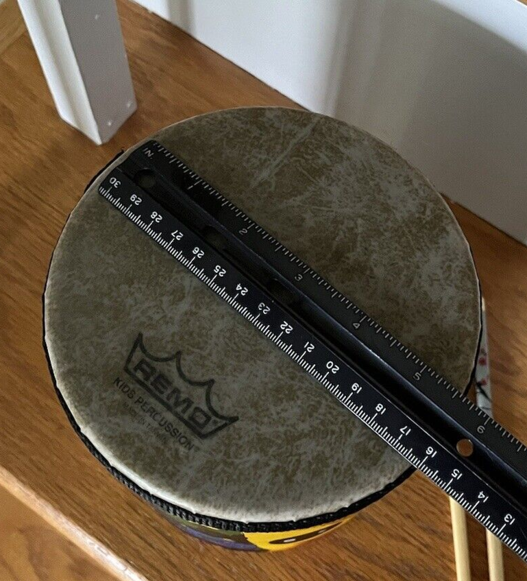 REMO Kids Percussion Tom Tom Rainforest Drum 6"