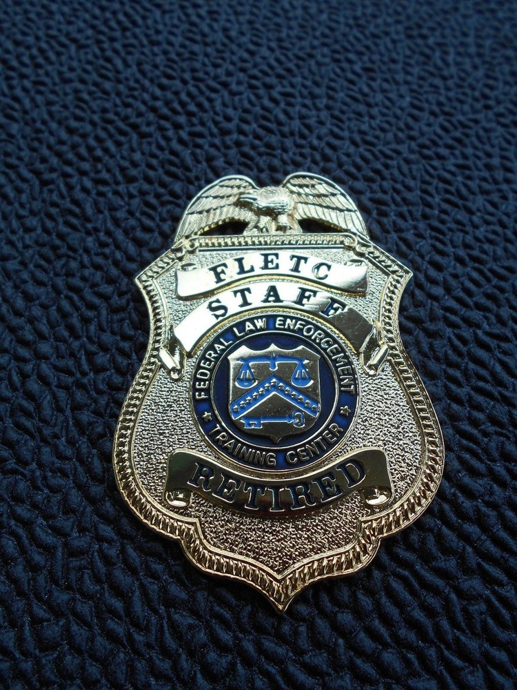 Federal Shield - FLETC - Instructor Retired full size