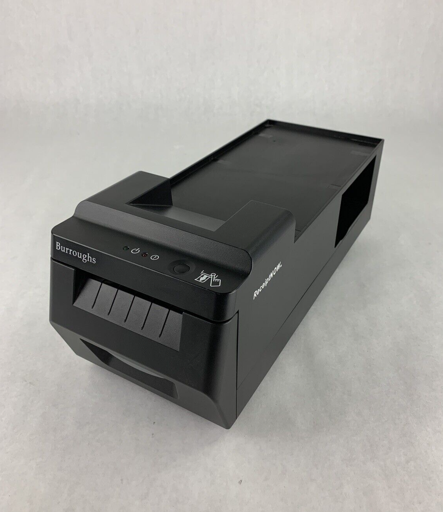 Burroughs SRN2PTR-USB ReceiptNOW Digital Check Printer Tested No PS