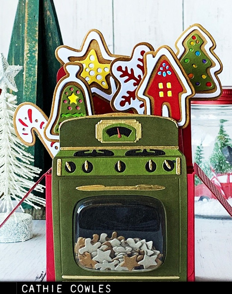 Sizzix Thinlits Christmas Cookies #665566 14pk set Retail $21.99 Tim Holtz