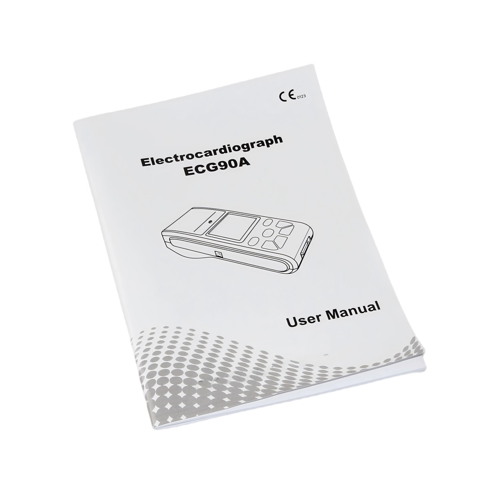 12-Lead ECG Machine with Touchscreen & Printer + Free PC Software ECG90A