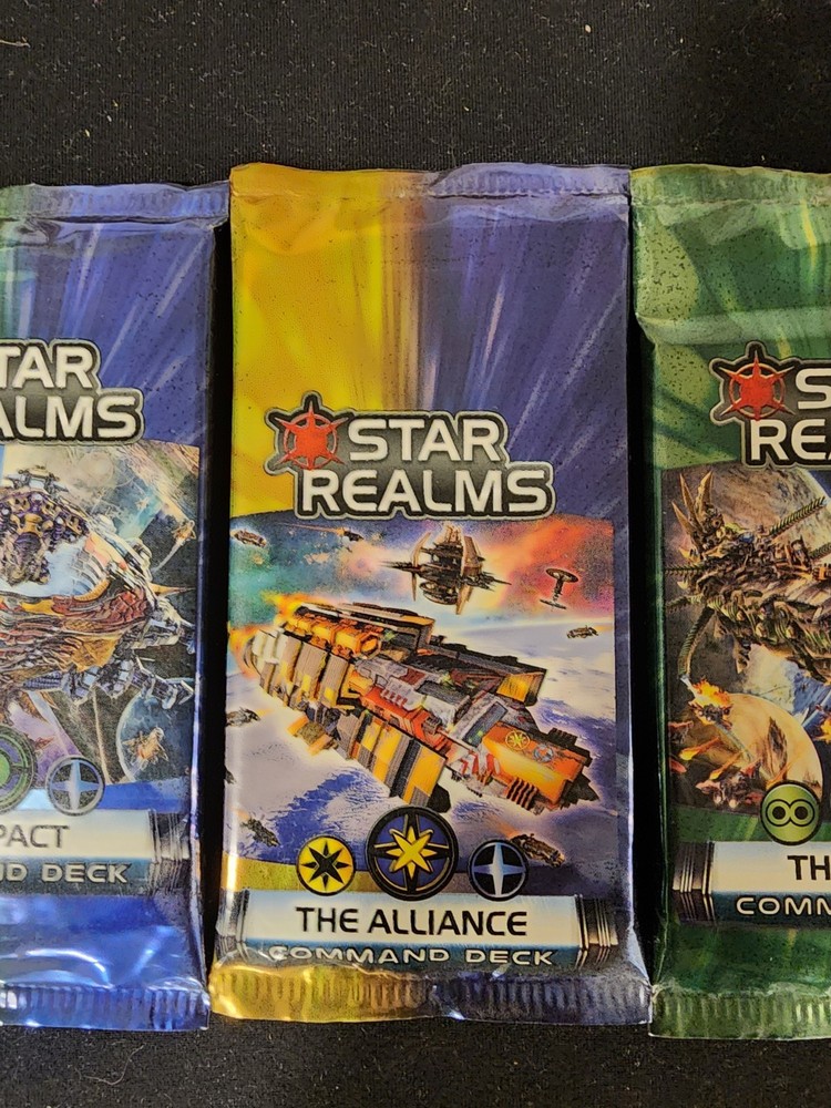 Star Realms 5 Commander Decks New Sealed