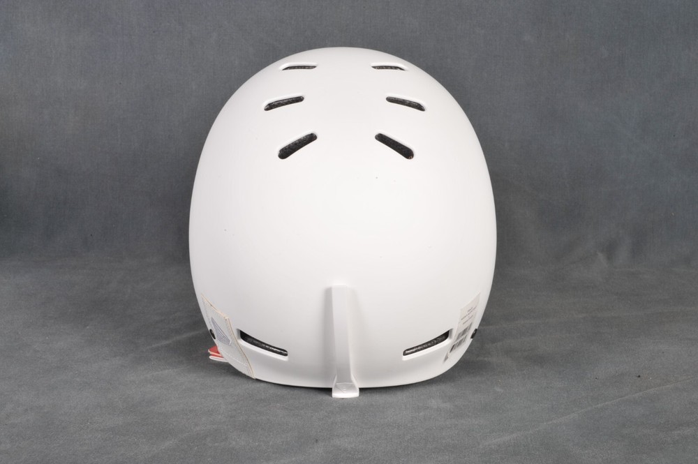 RED Trace Audex Audio Snow/Skate/BMX Helmet White Large