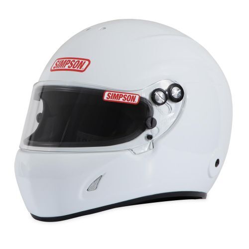 Simpson 7870041 Helmets Devil Ray 3.0 Composite Full Face Gloss White