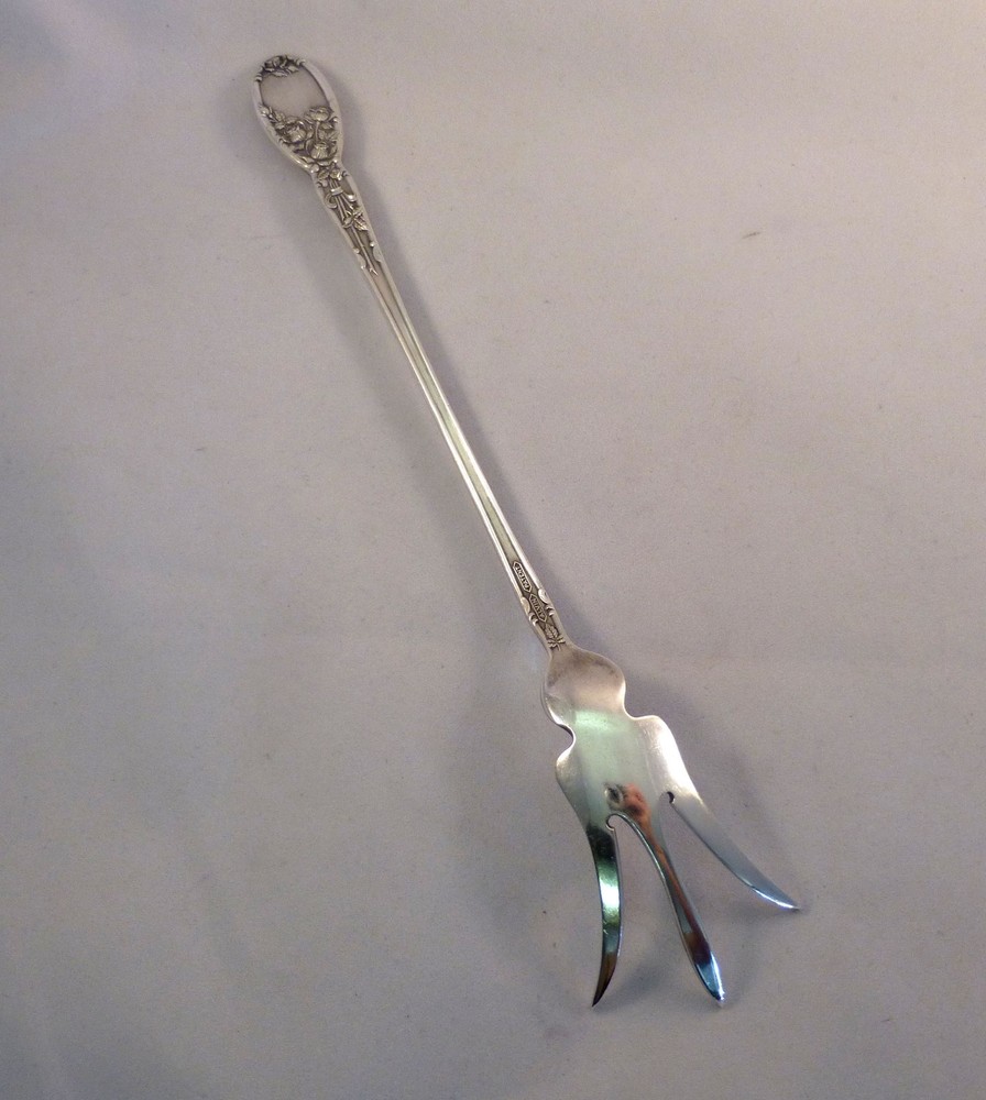 Brides Bouquet-Alvin Silverplate Lettuce Fork