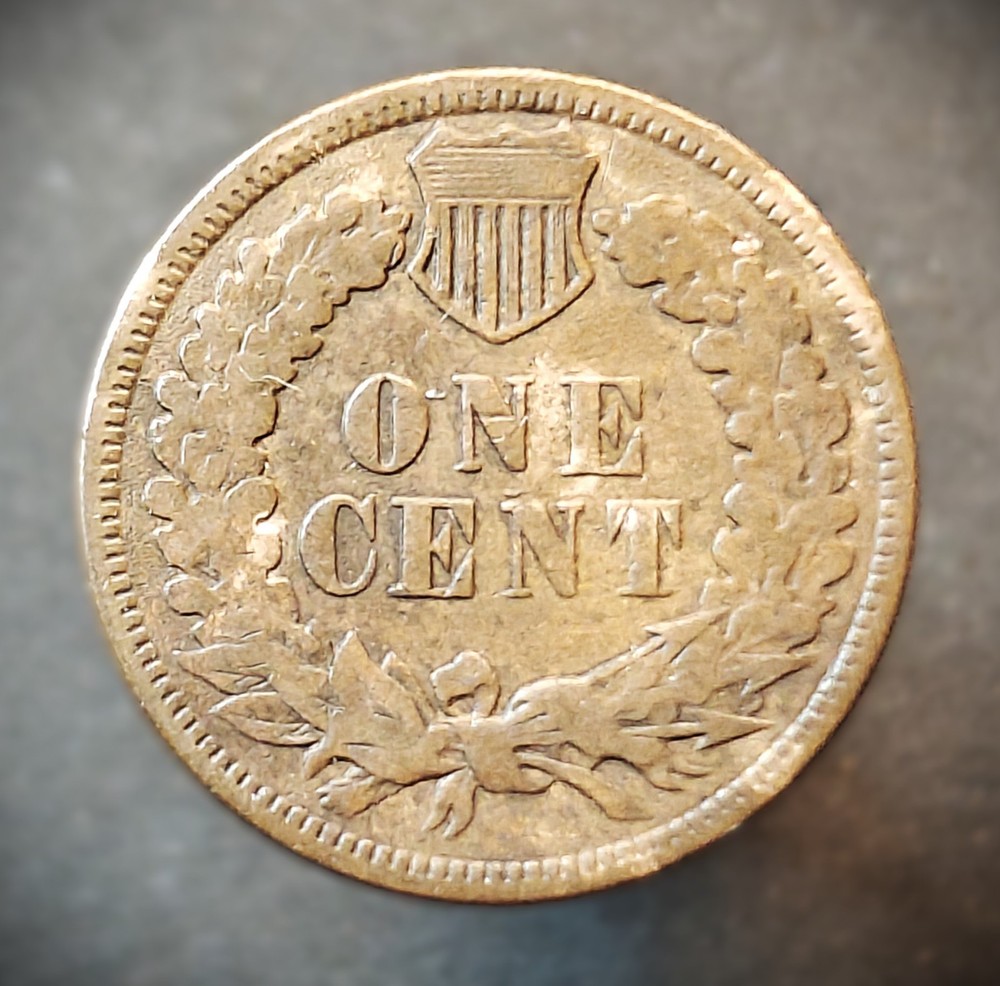 1 Cent "Indian Head Cent" - 1886 Type 2 - USA