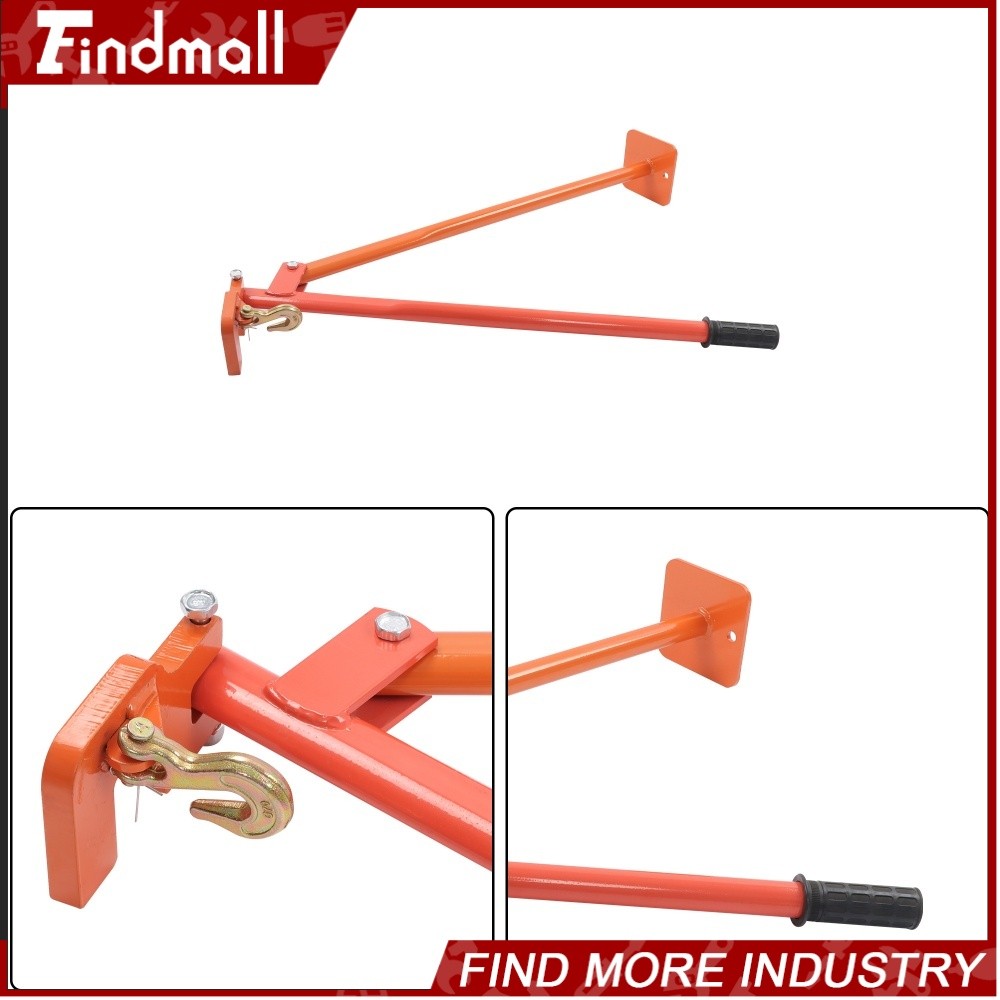 Findmall 36 Inch T Post Puller Easy Pull Fence Post Remover Tool for Farm Orange