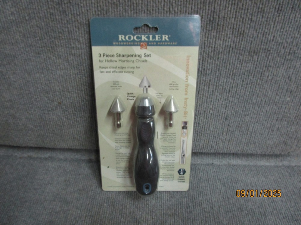 Rockler 3pc Sharpening Set New