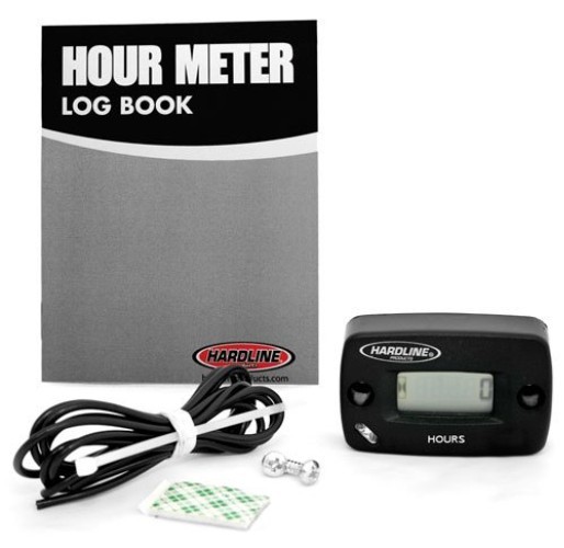 Inductive Hour Meter for Gas Engines - Waterproof Gauge