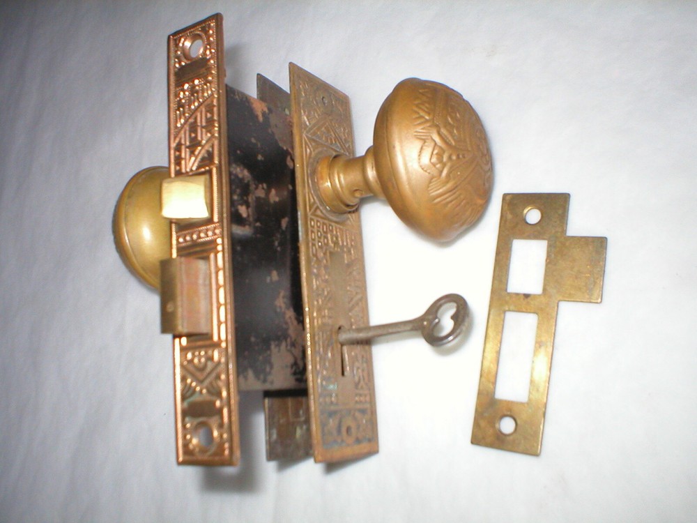 Antique Victorian Era Door Hardware