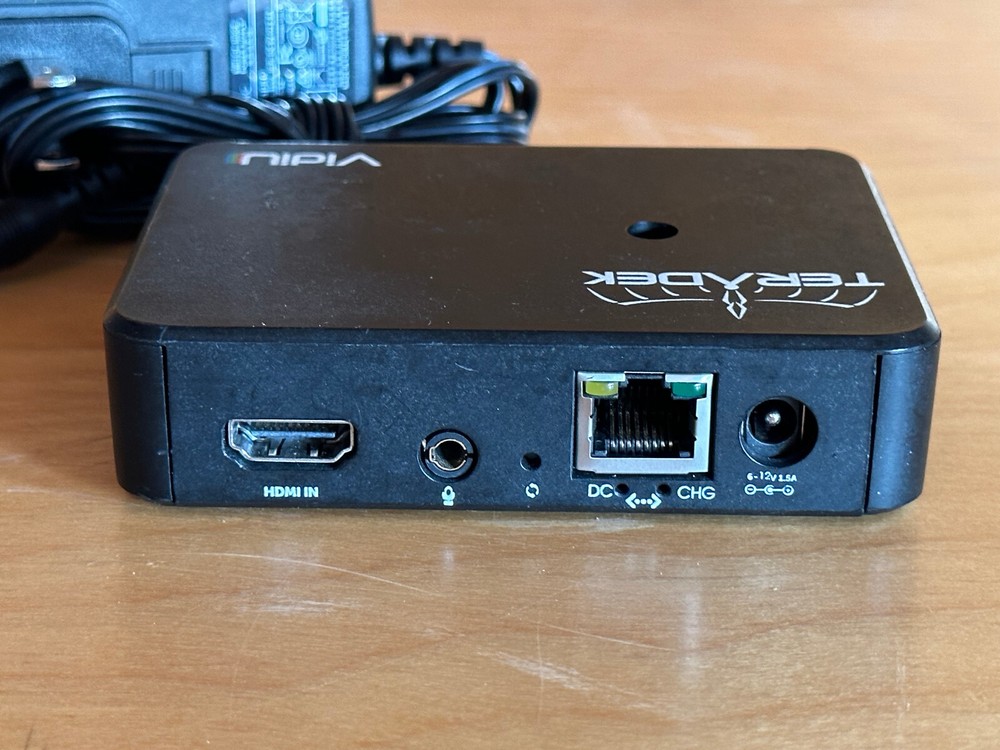 Teradek VidiU 4G Streaming Device H.264 Encoder Live Streaming with Power Supply