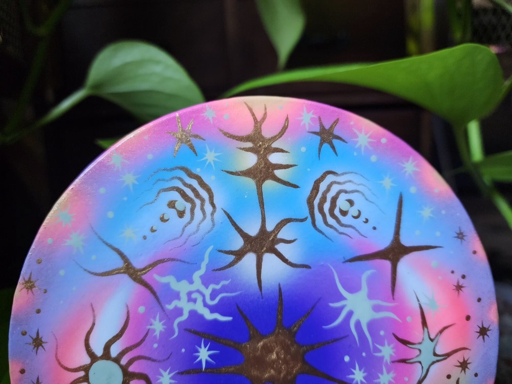 Coaster Pendulum Crystal Board