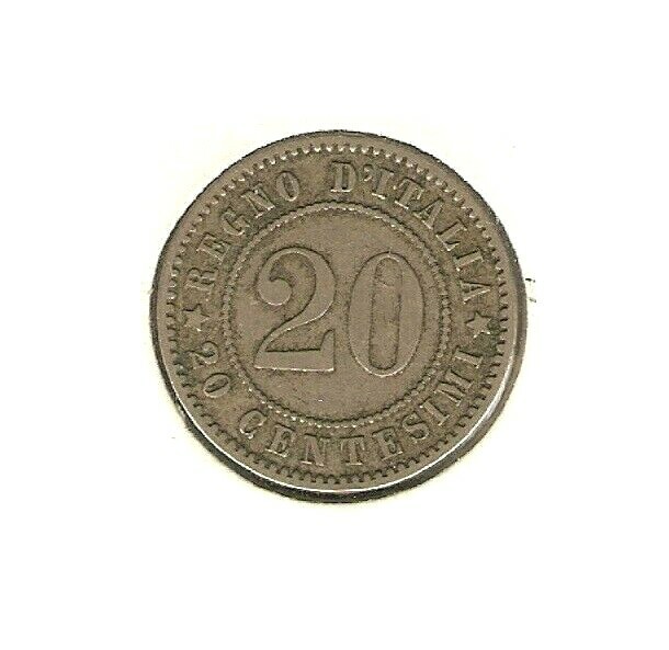 1894 ITALY Coin 20 CENTESIMI - KB