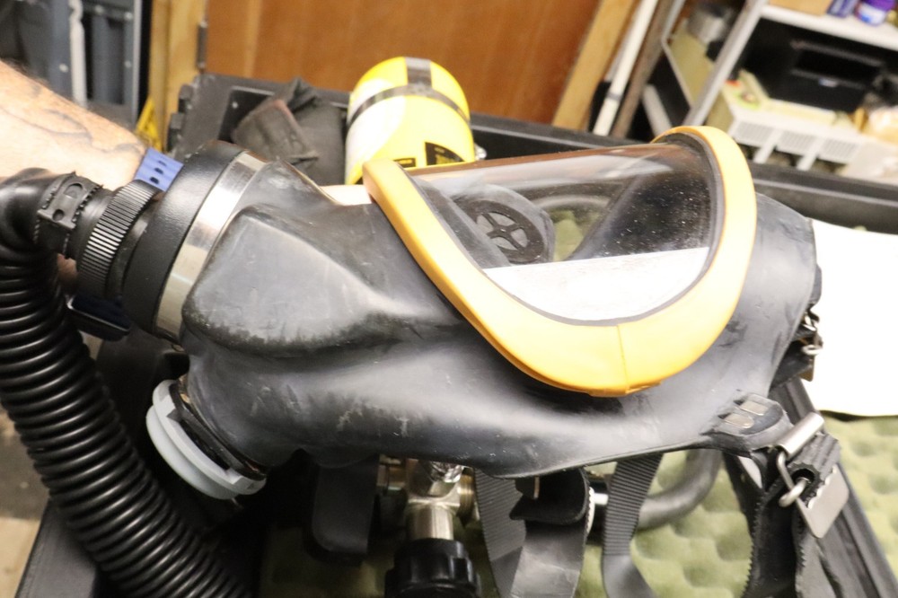 MSA Combination Breathing Apparatus hip air UNTESTED