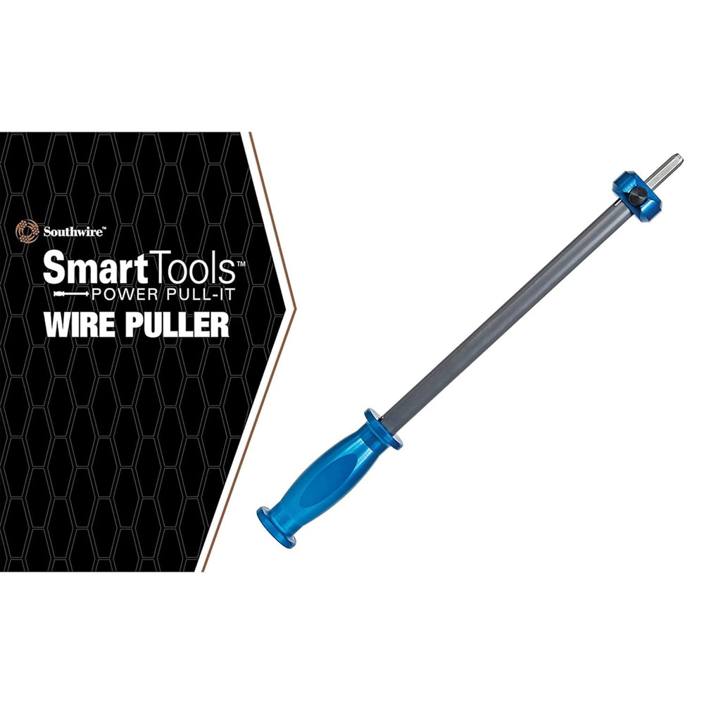 Madision Electric Power Pull-It Tool - Silver/Blue for Easy Wiring Solutions