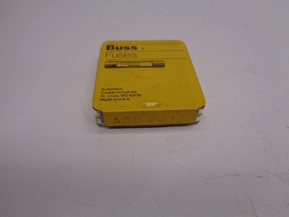 BUSSMANN AGC-2-1/2 FUSE PKG OF 5 NSMP