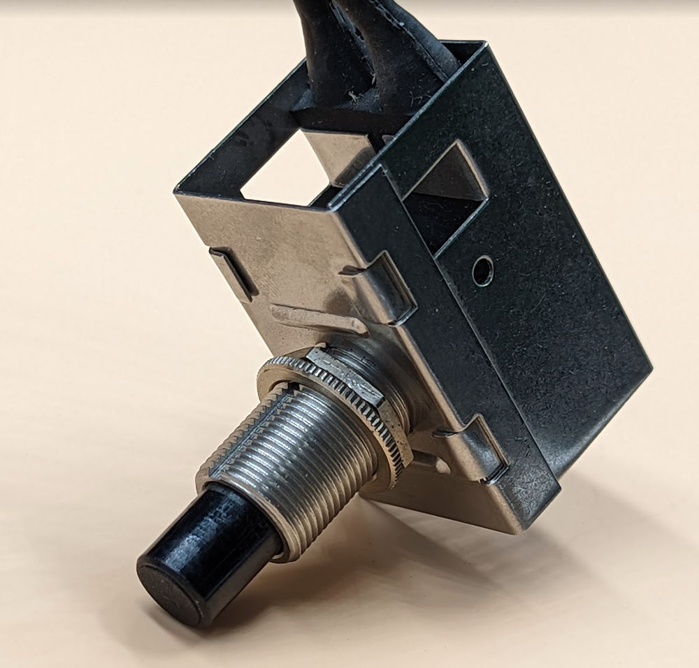 Push Button Switch Ether Cold Start Stop 11669772 5930011323247 NOS Military