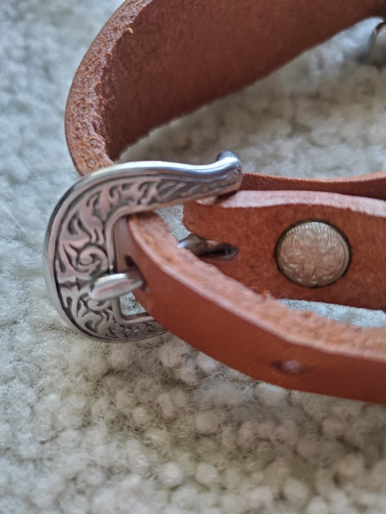 Weaver Spurs and Brown Leather Straps