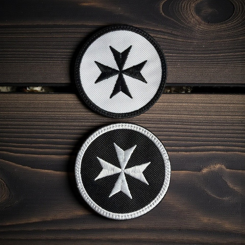 Black Templars Embroidery Patch 3" X 3"