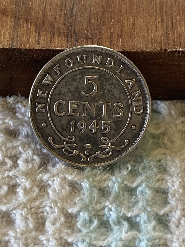 1945 Newfoundland 5 Cent