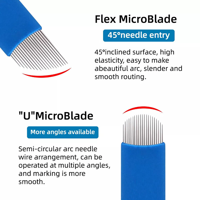 Microblading Blades Tattoo needles Permanent Makeup Needle Manual Eyebrow Blade