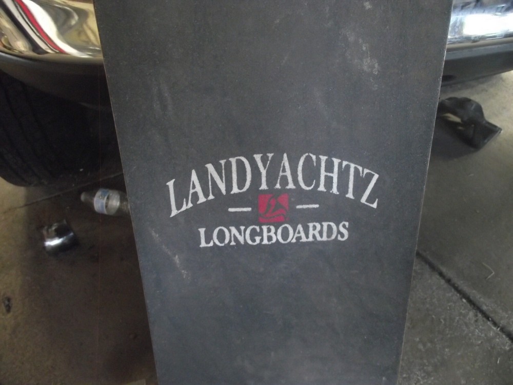 Landyatchz long board with wheels
