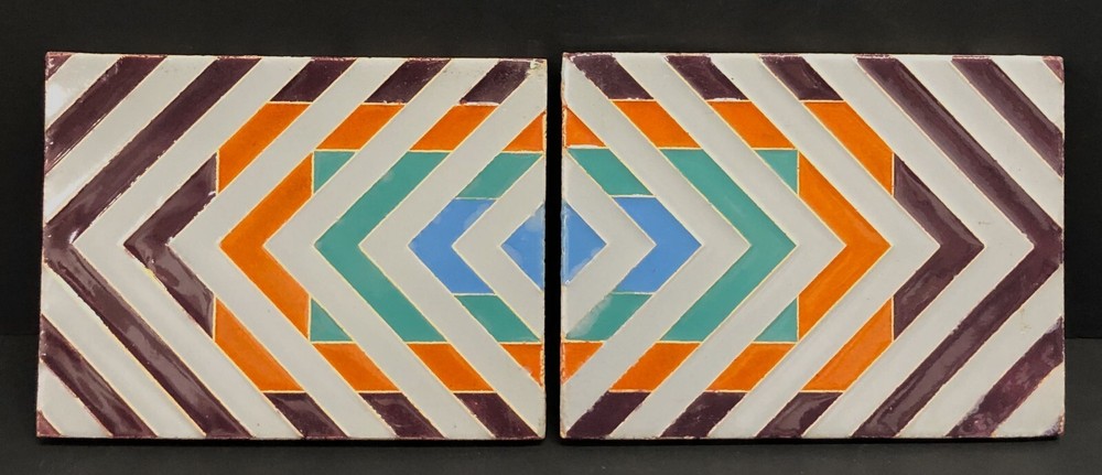 Art Deco Vintage Geometric Tile (1)