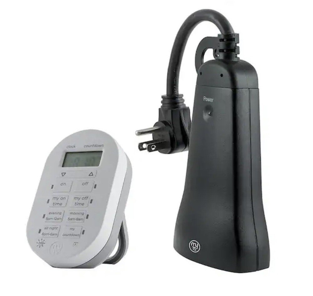 myTouch Smart Simple Set Indoor/Outdoor 2-Outlet Wireless Timer System