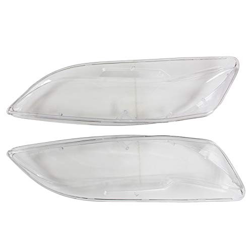 Pair Left and Right Clear Headlight Lens Headlamp Covers for Mazda 6 2003-2008