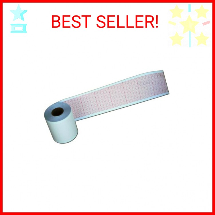 Contec 80A ECG Chart Paper, 50mm X 20m - 10 Rolls