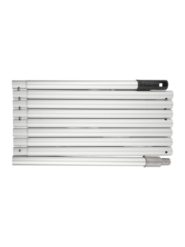 12ft Adjustable Pole with 9 Sections for Reaching For High Areas Easily