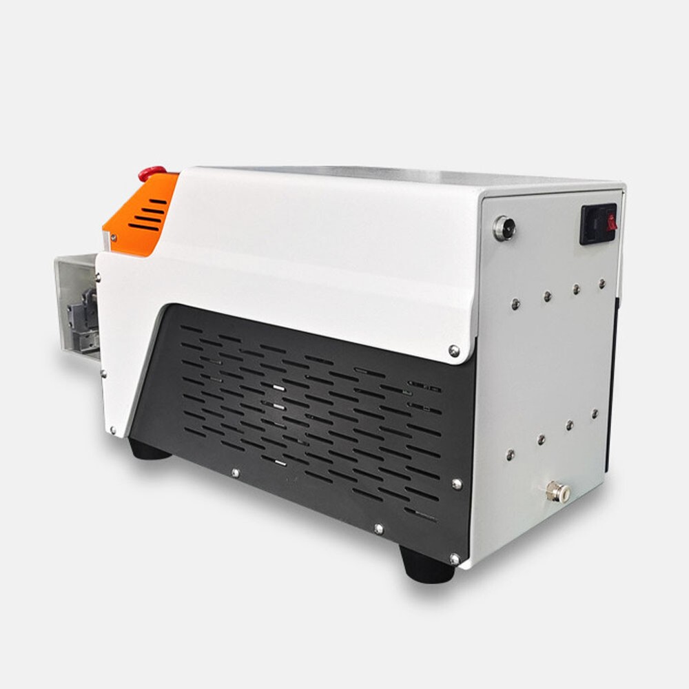 Auto coax cable stripping machine RF Flexible coaxial wire cut peeling machine