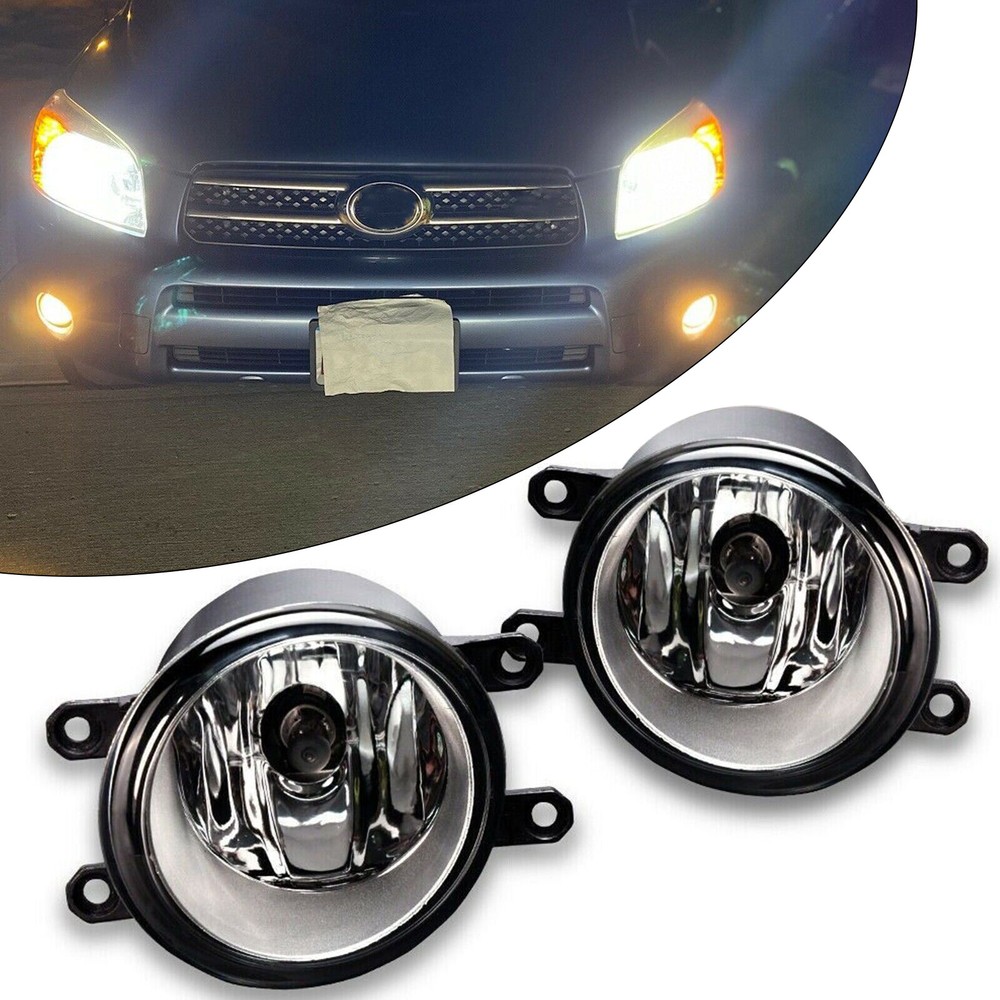 Fog Light Driving Lamp LH&RH For Toyota Camry Corolla Yaris Lexus 4Runner Avalon
