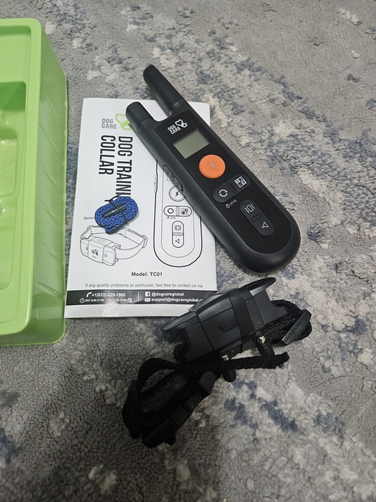 Dog Care TC01 Dog Training Collar With Remote Control No Cable