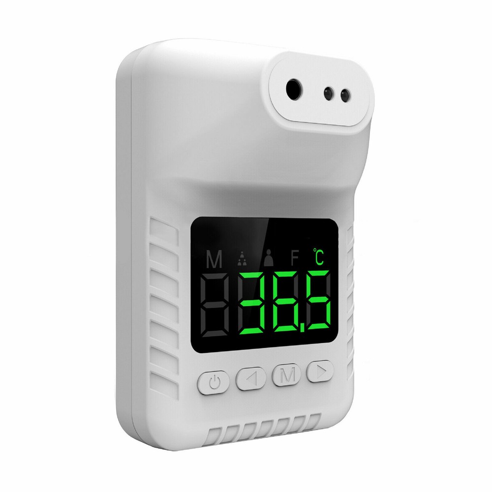 Fast Wall Mount Digital Infrared Thermometer Automatic Non Contact Forehead US