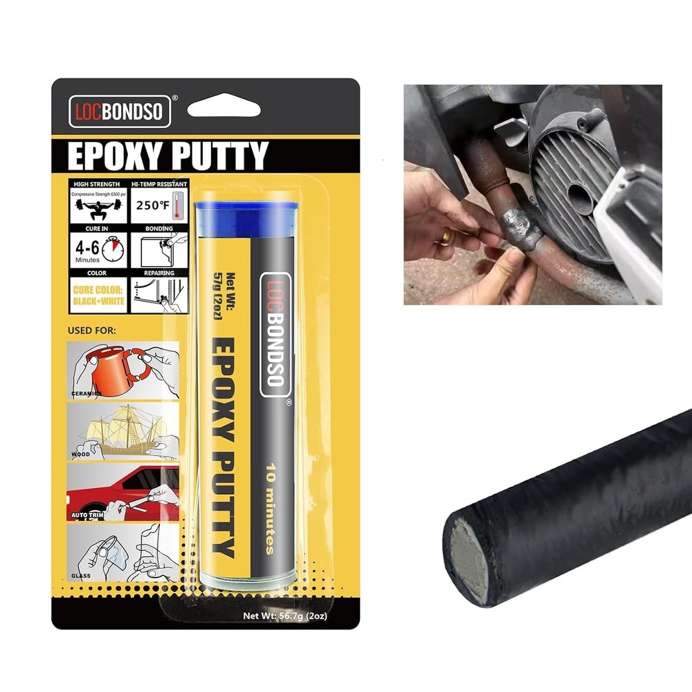 Epoxy Putty, Strong Bond Epoxy Putty Stick, Fast Setting | Waterproof & Heat ...