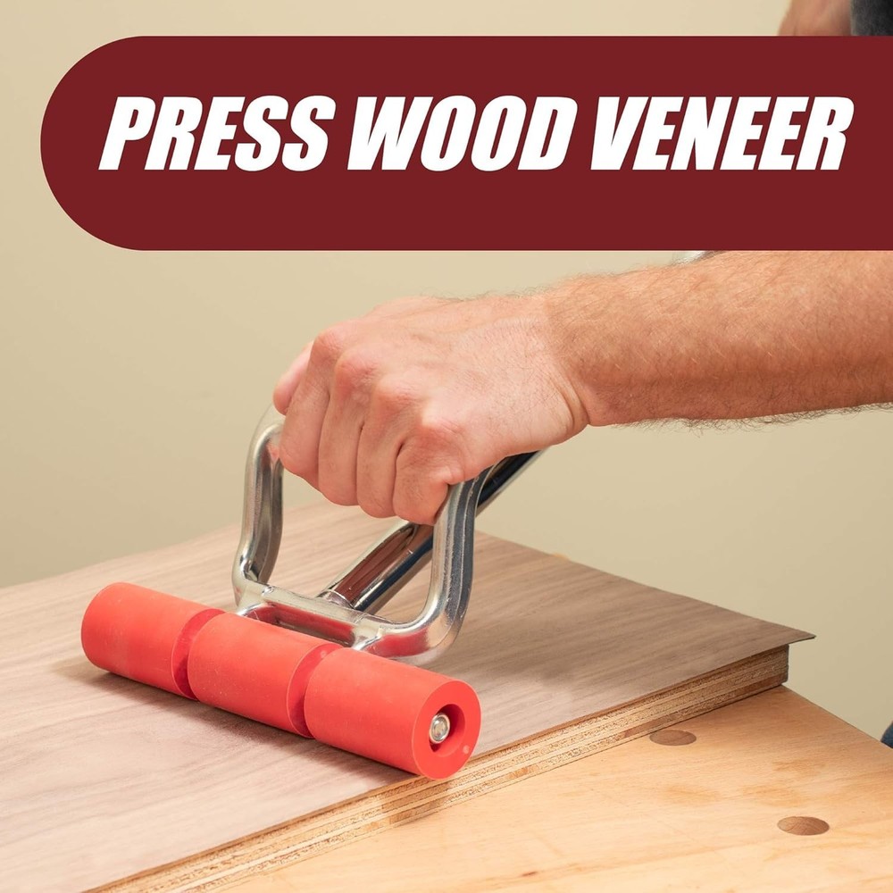 Non-Marring Heavy Duty Roller for Flooring Installations - 7-1/2" Surface Width