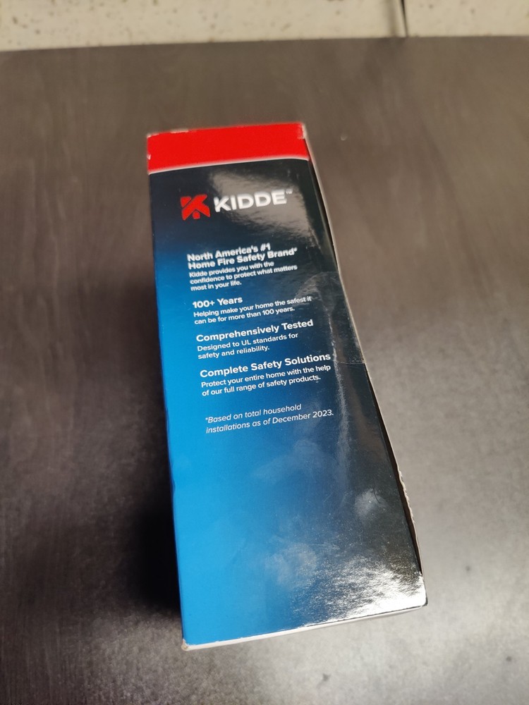 Kidde Smart Smoke Detector, Ring App Enabled for Real-Time Notifications, Wired