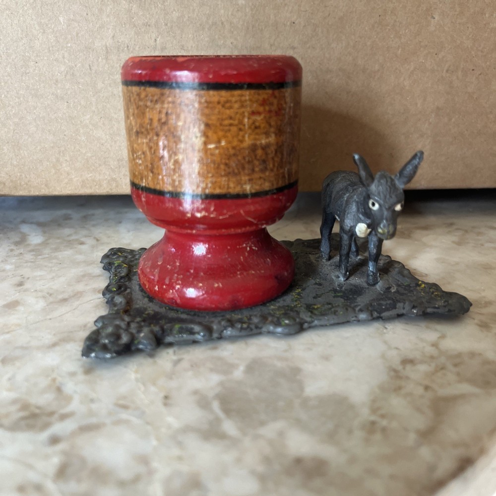Antique Matchstick Or Toothpick Holder