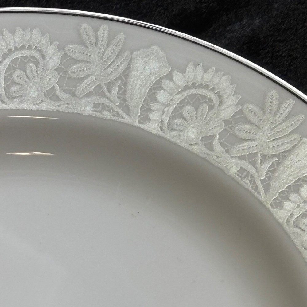 LENOX Sharon Sacks Lyrical Garden pattern bone China bread butter plate discont.